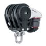 Harken 57mm Carbo Ratchamatic, 3-scheibig mit Klemme