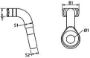 Trapez T-Terminal für 8mm Tauwerk