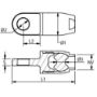 BlueWave Schraubterminal 'Rope Eye Fitting' (4mm)