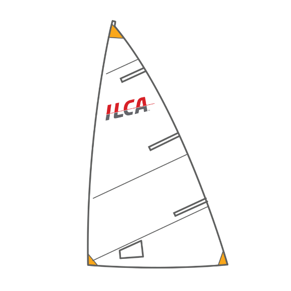 ILCA 4 Regatta-Segel 4.7qm