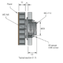 FASTMOUNT Metal Range selbstschneidender Clip 'MC-M5'