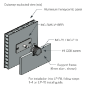 FASTMOUNT Metal Range klebbarer Clip 'MC-SM5-VHBFR'