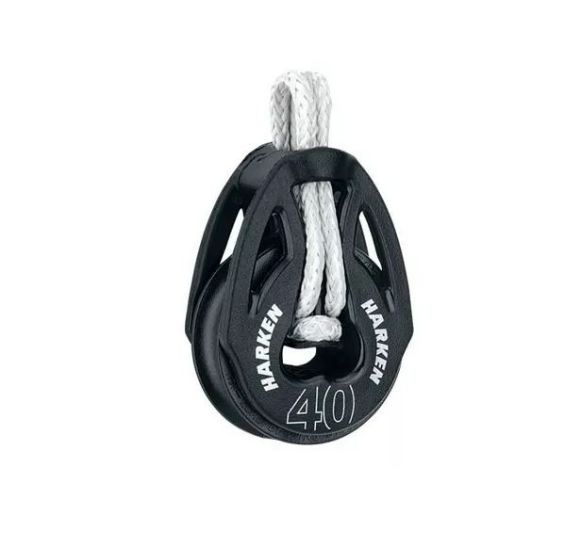 Harken 40mm Carbo T2 Block 'Loop', 1-scheibig