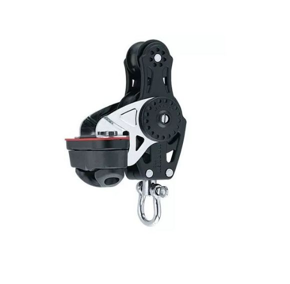 Harken 75mm Carbo Violinblock mit Cam-Matic Klemme