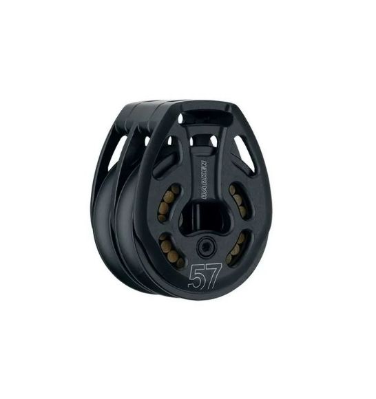 Harken 57mm Black Magic Laschblock, 2-scheibig