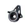 Harken 75mm Black Magic Backstag Block, mit Hundsfott