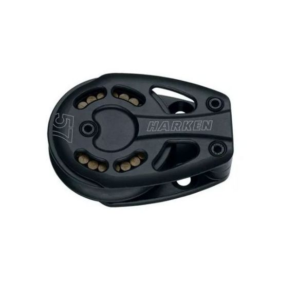 Harken 57mm Black Magic Umlenkblock, 1-scheibig