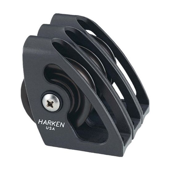 Harken 57mm Block 'Over the Top', 3-scheibig